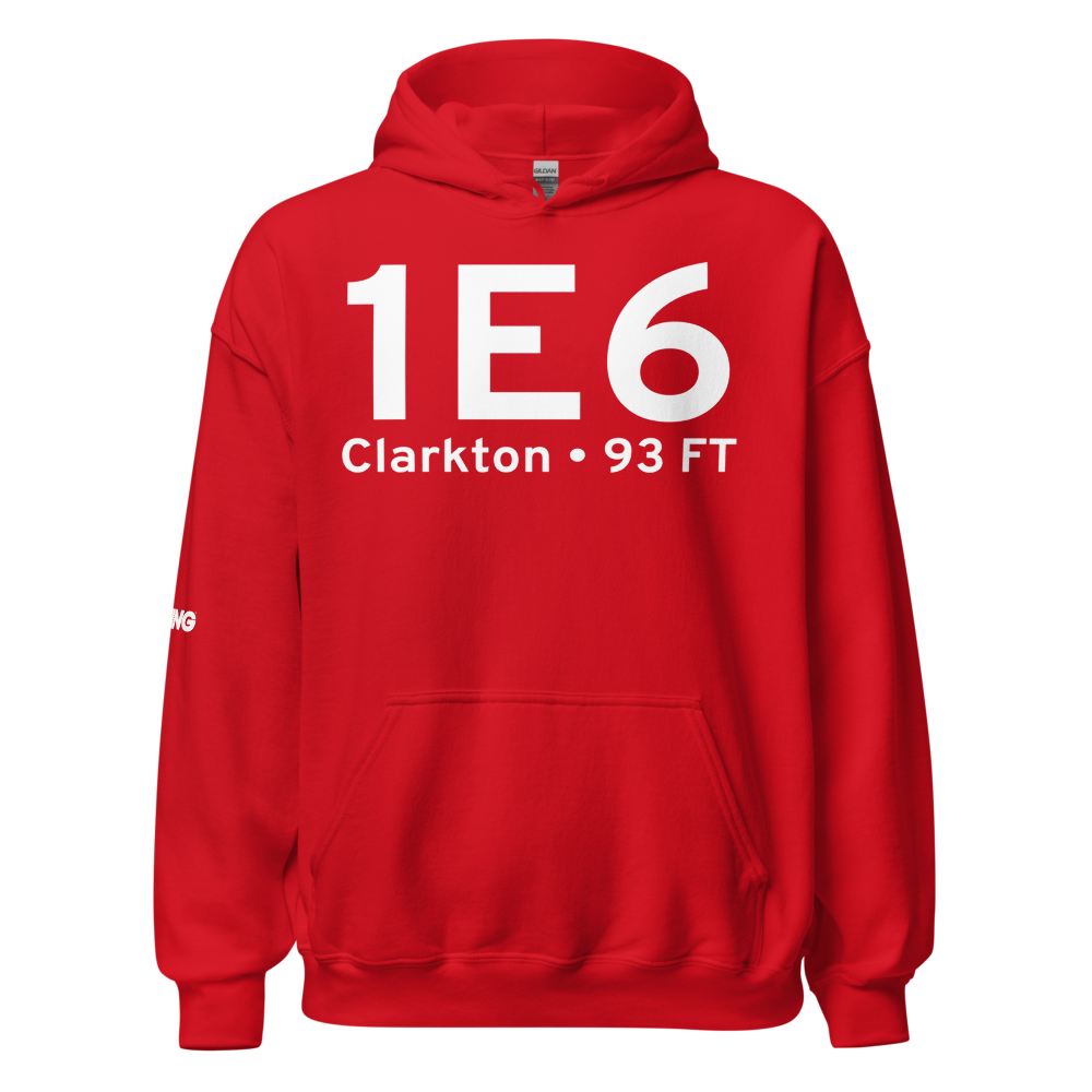 Clarkton (1E6) Airport Hoodie Sweatshirt 