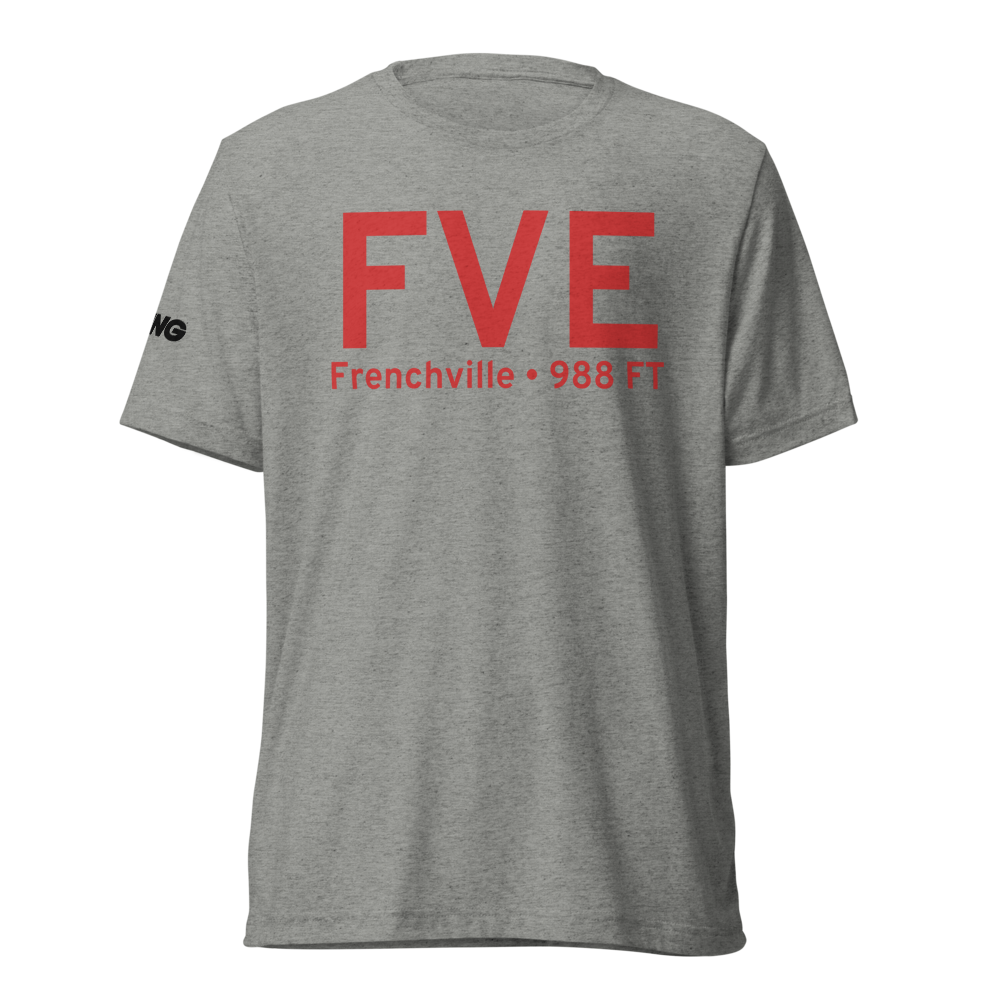 Frenchville (KFVE) Airport Tri-blend T-Shirt 