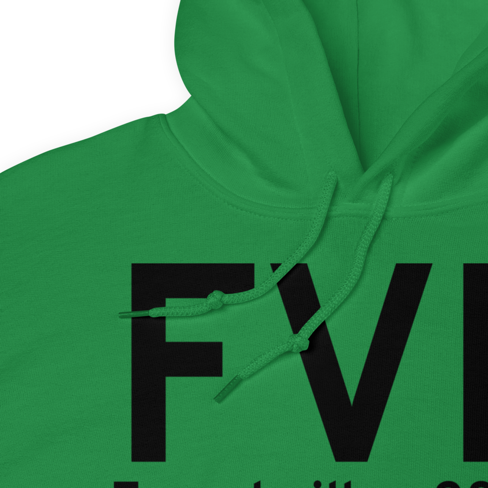 Frenchville (KFVE) Airport Hoodie Sweatshirt 