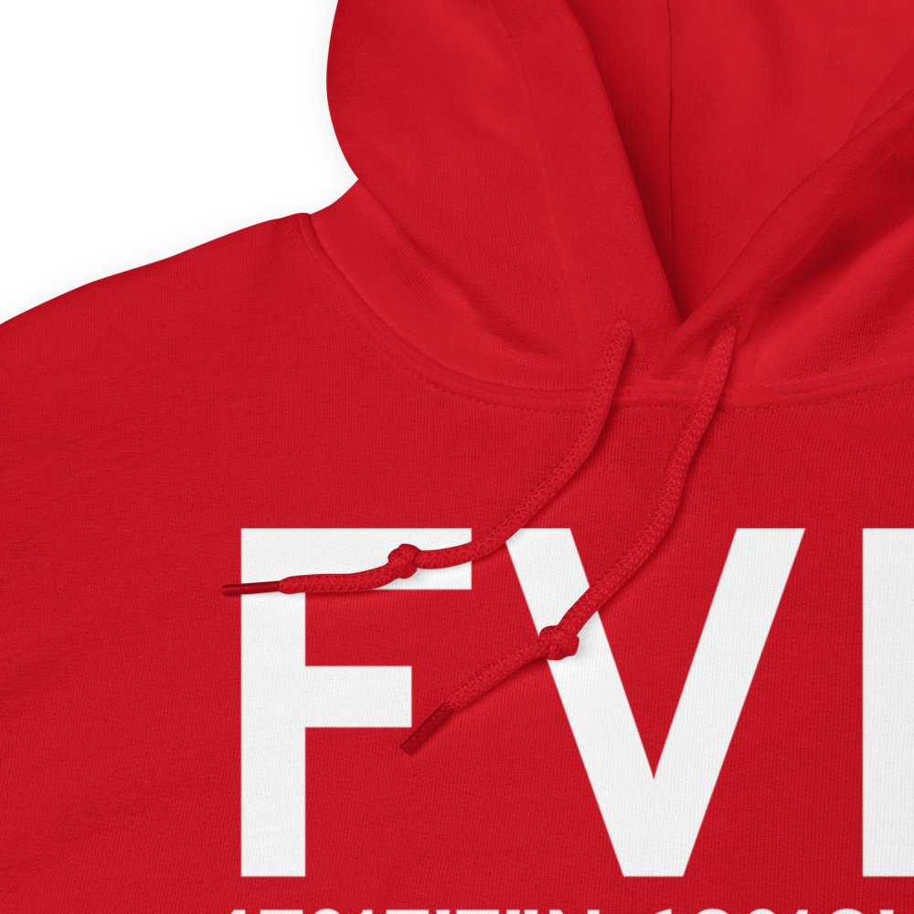 Frenchville (KFVE) Airport Hoodie Sweatshirt 
