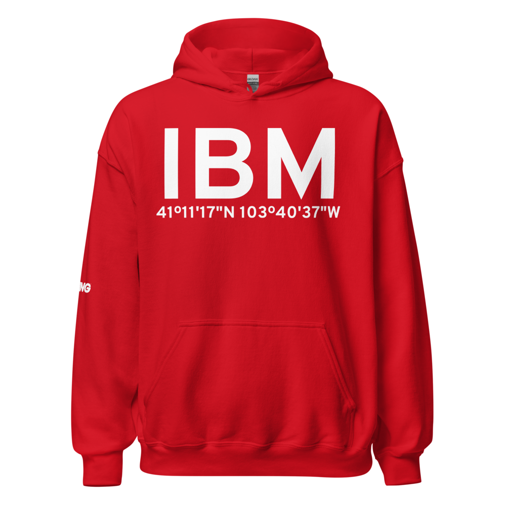 Kimball (KIBM) Airport Hoodie Sweatshirt 