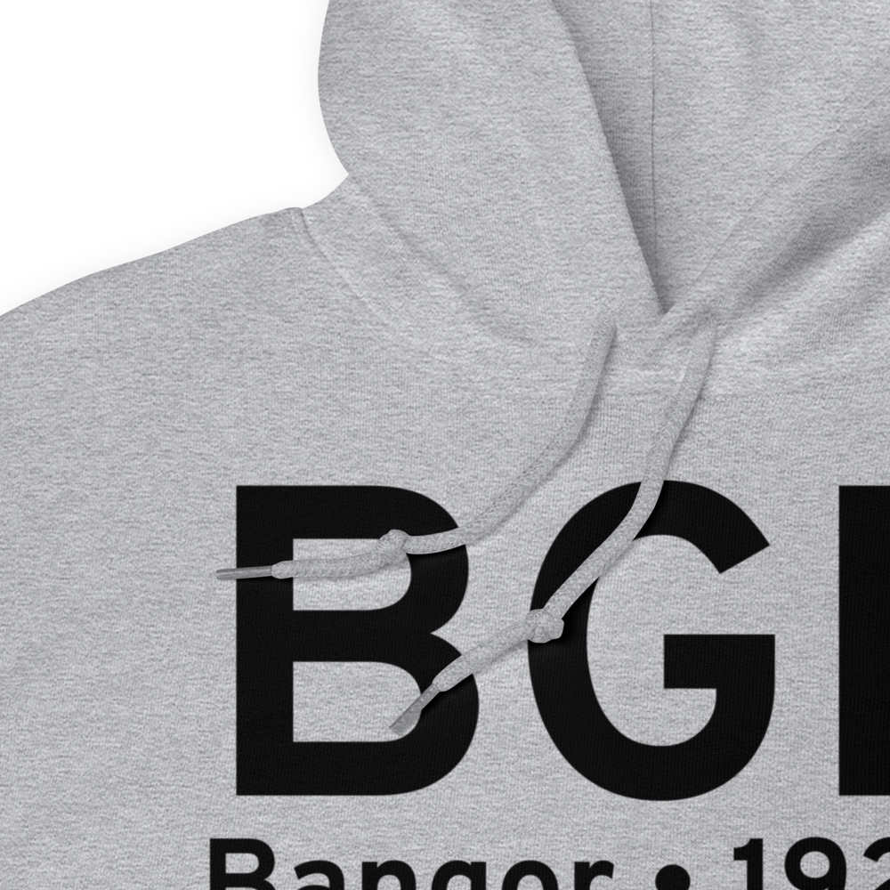 Bangor (KBGR) Airport Hoodie Sweatshirt 