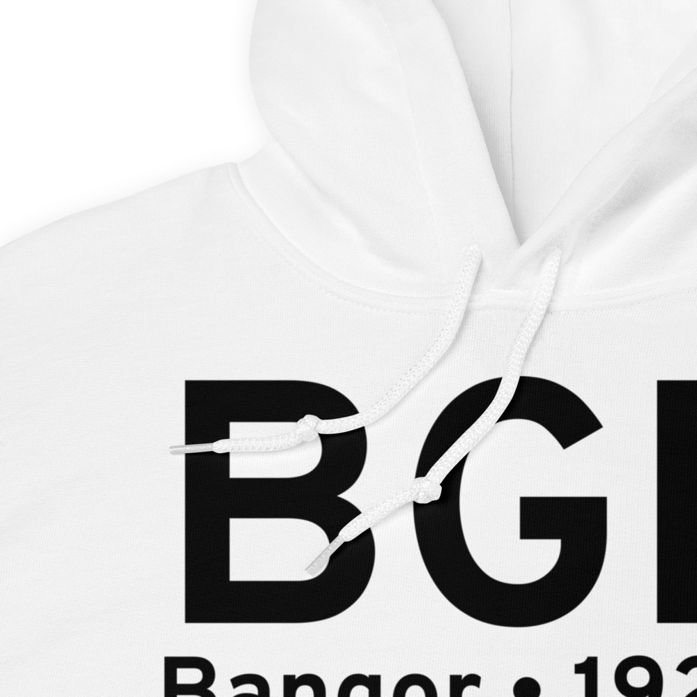 Bangor (KBGR) Airport Hoodie Sweatshirt 