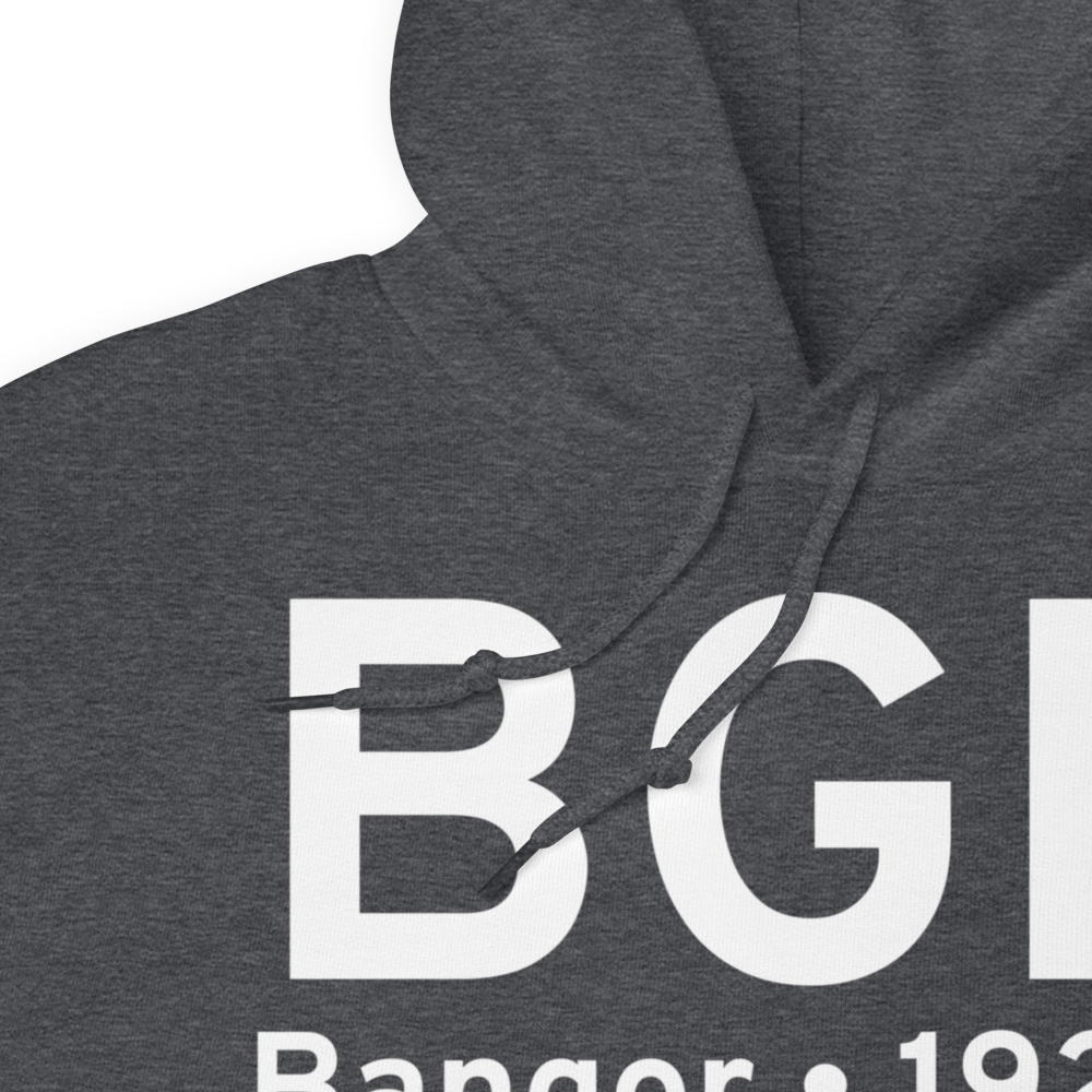 Bangor (KBGR) Airport Hoodie Sweatshirt 