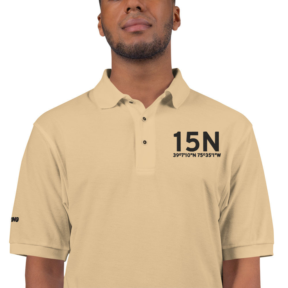 Wyoming (15N) Airport Port Authority Embroidered Polo Shirt 