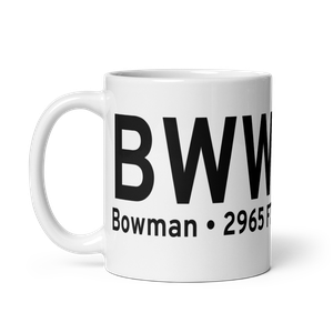 Bowman (KBWW) Airport Mug