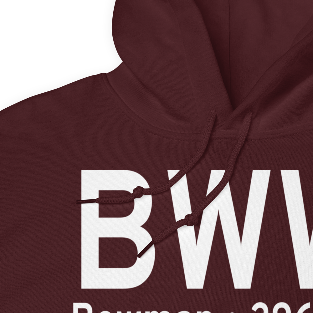 Bowman (KBWW) Airport Hoodie Sweatshirt 