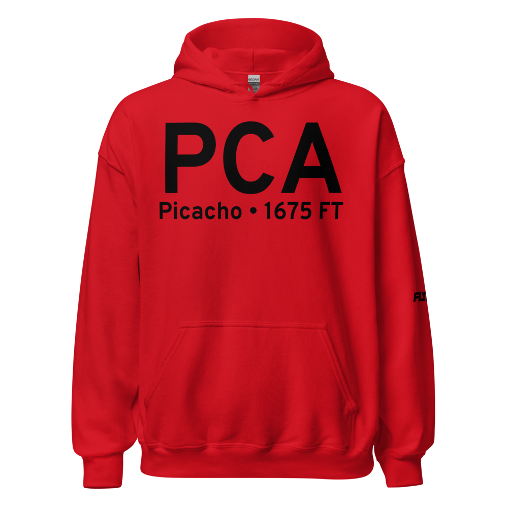 Picacho (KPCA) Airport Hoodie Sweatshirt 