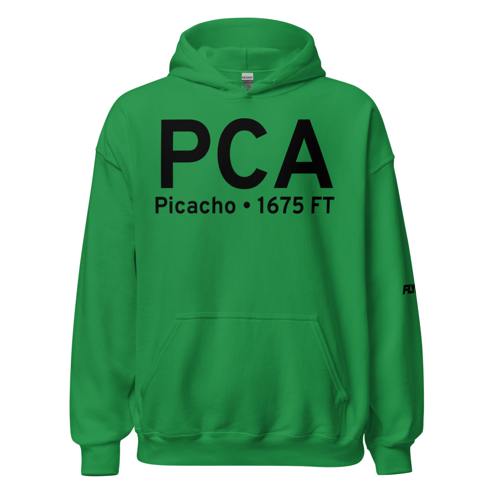 Picacho (KPCA) Airport Hoodie Sweatshirt 