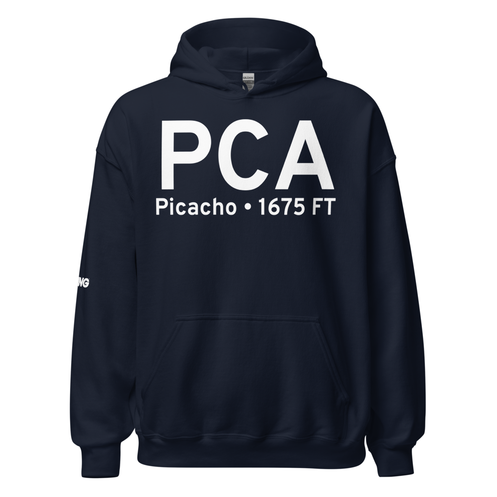 Picacho (KPCA) Airport Hoodie Sweatshirt 