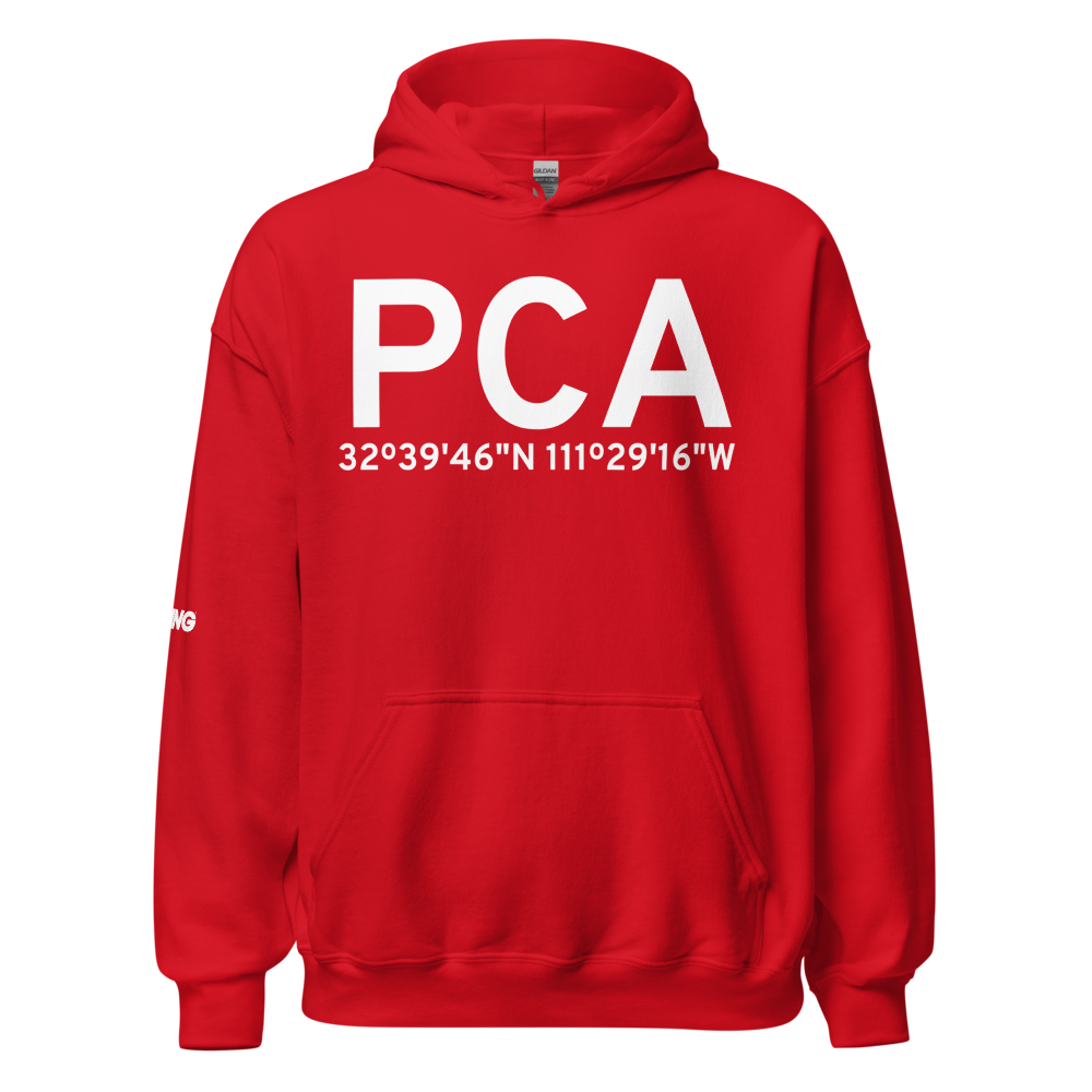 Picacho (KPCA) Airport Hoodie Sweatshirt 