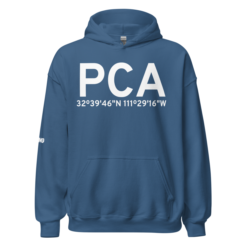 Picacho (KPCA) Airport Hoodie Sweatshirt 
