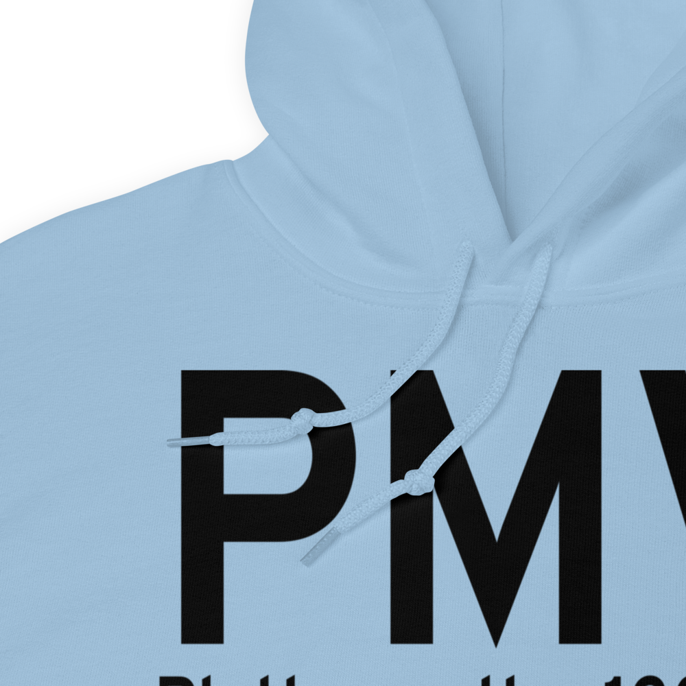Plattsmouth (KPMV) Airport Hoodie Sweatshirt 