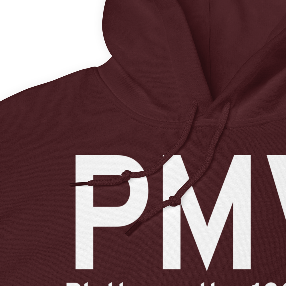 Plattsmouth (KPMV) Airport Hoodie Sweatshirt 