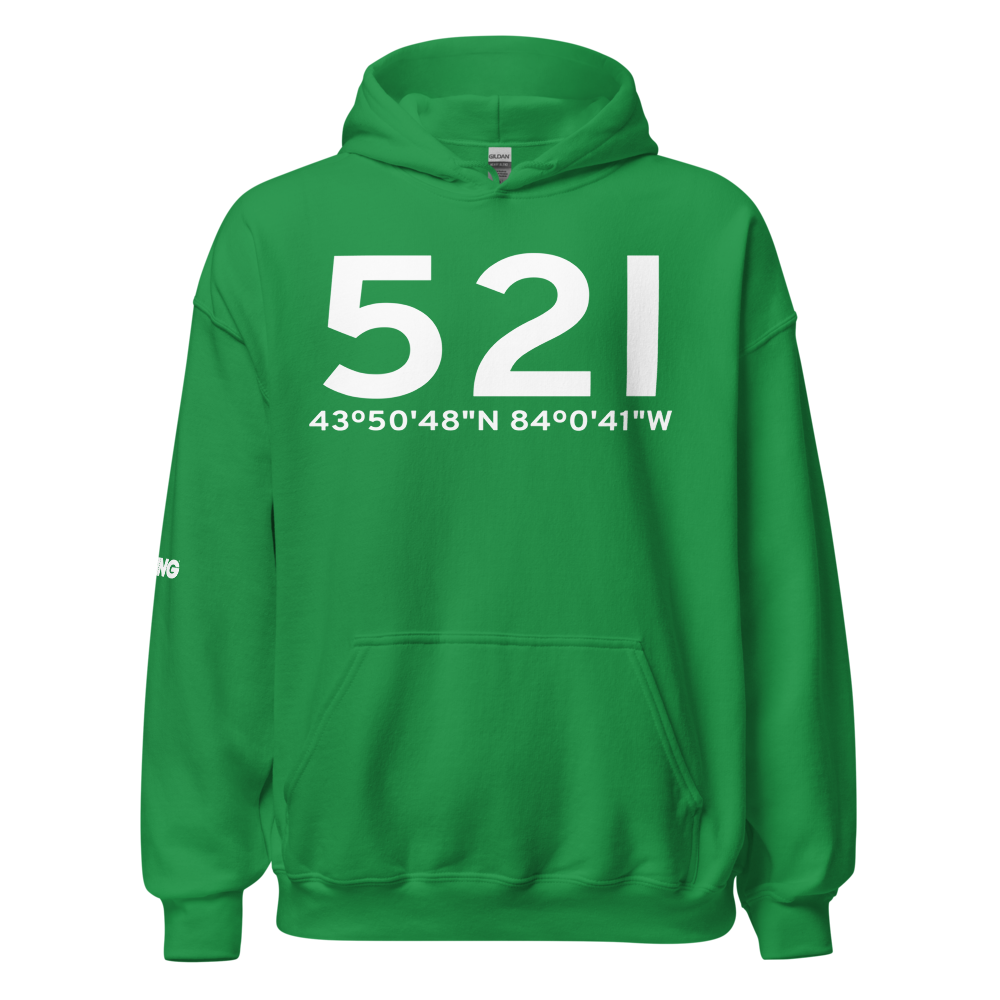 Pinconning (52I) Airport Hoodie Sweatshirt 