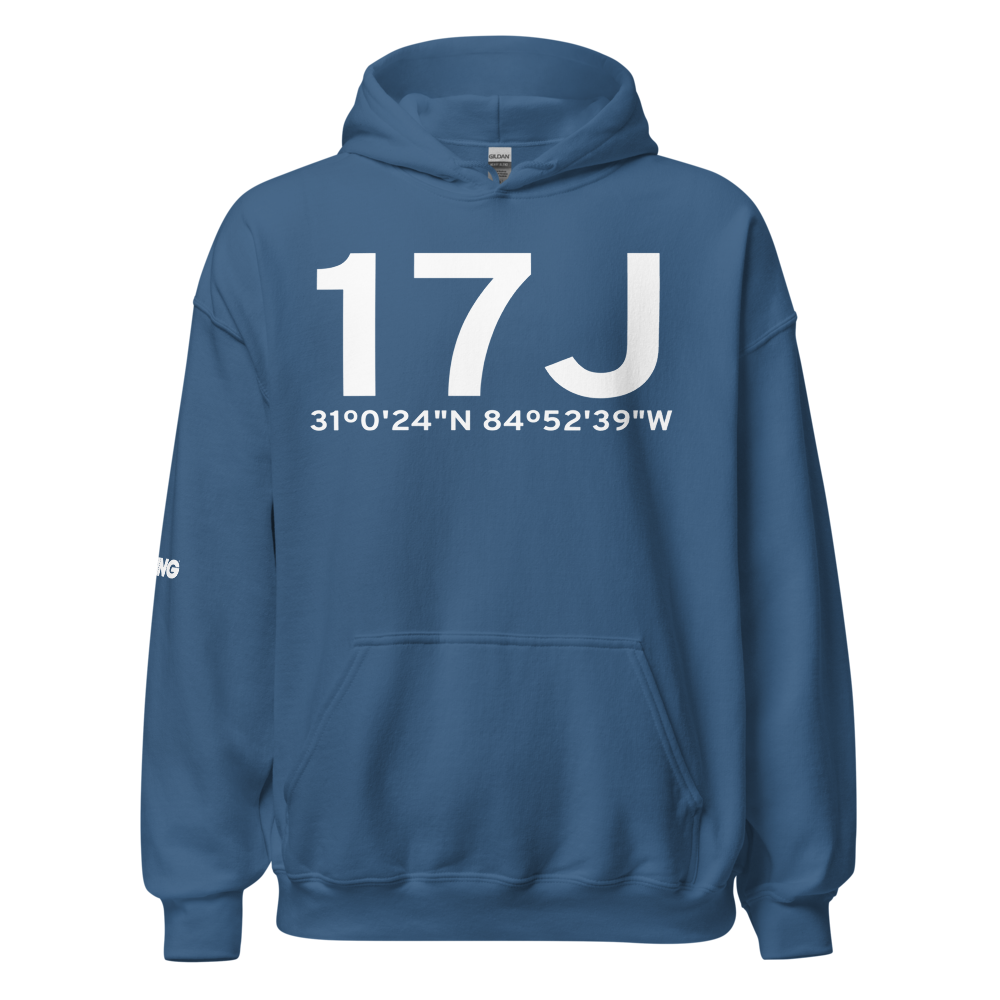 Donalsonville (K17J) Airport Hoodie Sweatshirt 