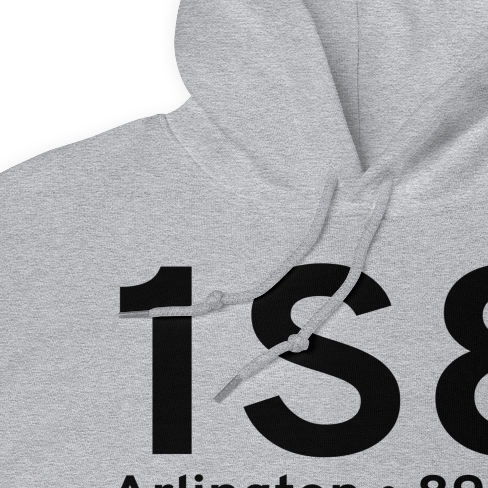 Arlington (1S8) Airport Hoodie Sweatshirt 