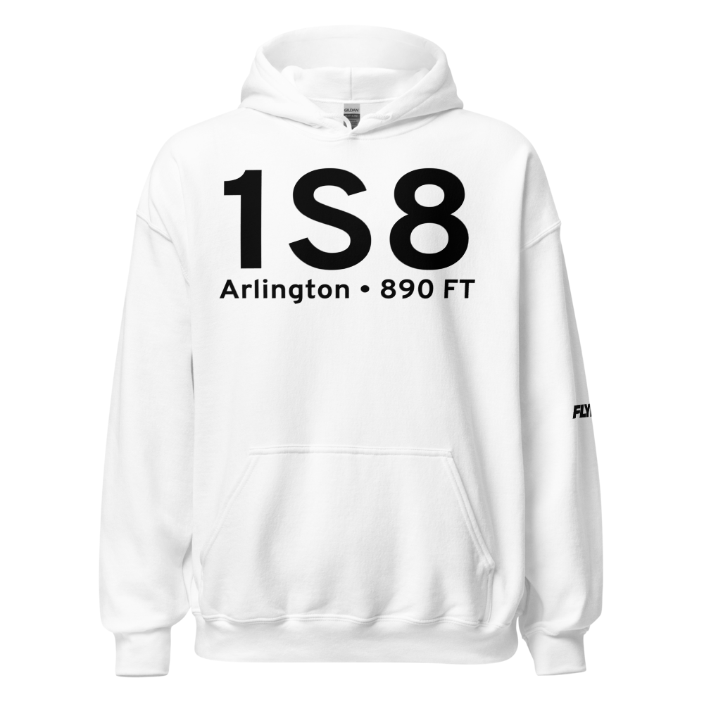 Arlington (1S8) Airport Hoodie Sweatshirt 