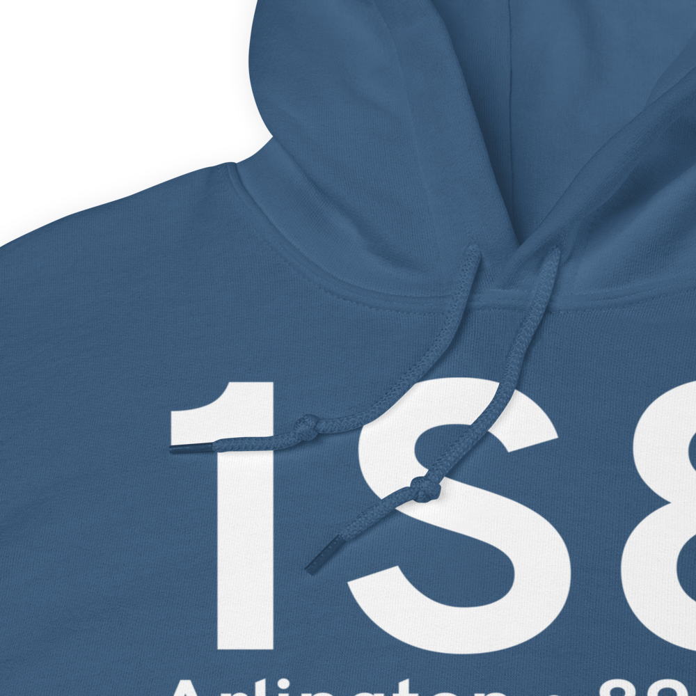 Arlington (1S8) Airport Hoodie Sweatshirt 