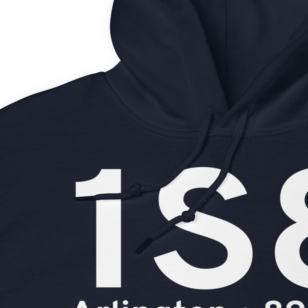 Arlington (1S8) Airport Hoodie Sweatshirt 