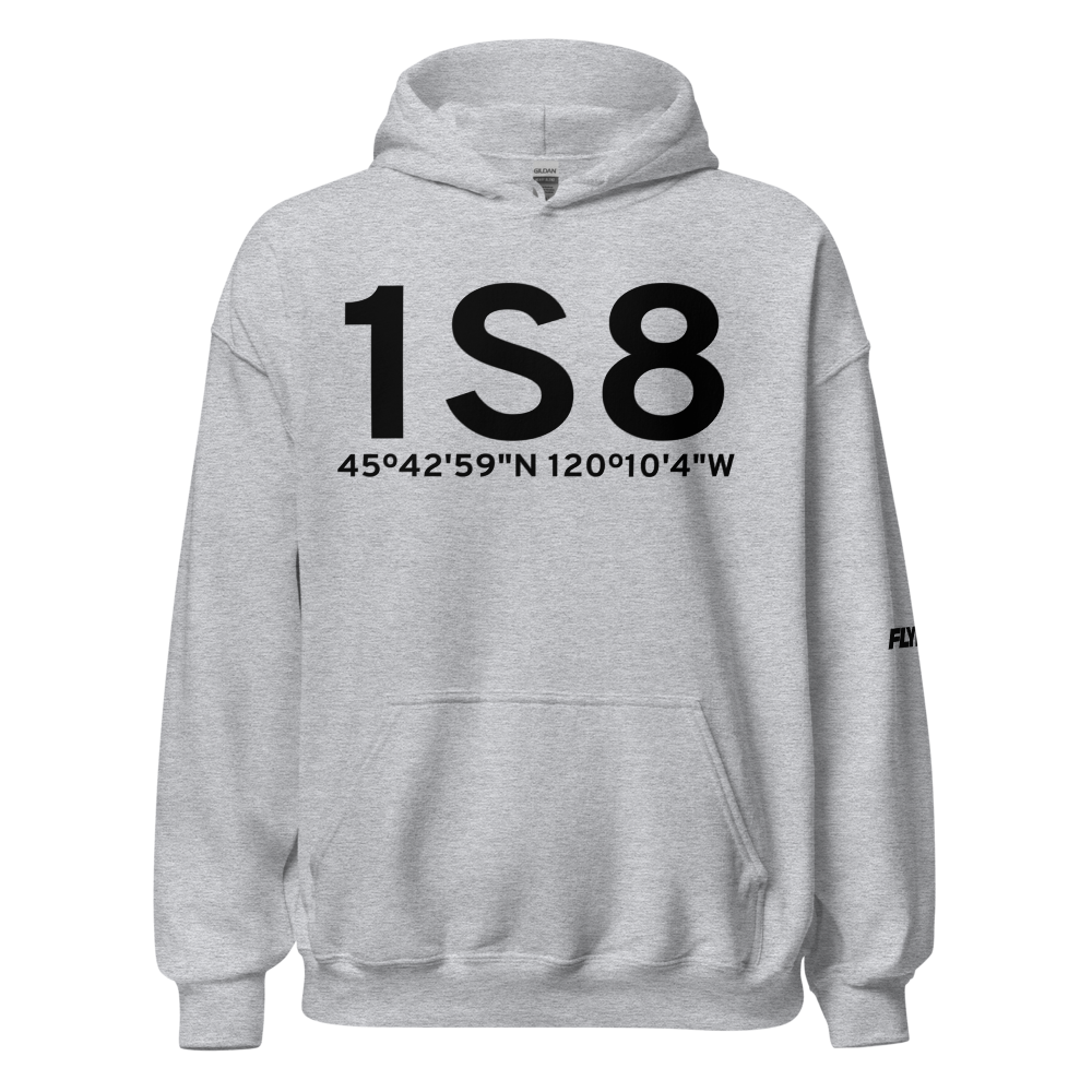 Arlington (1S8) Airport Hoodie Sweatshirt 