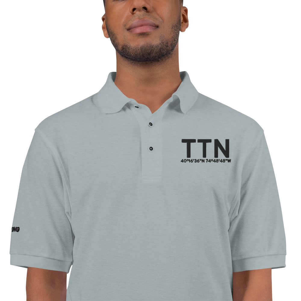 Trenton (KTTN) Airport Port Authority Embroidered Polo Shirt 