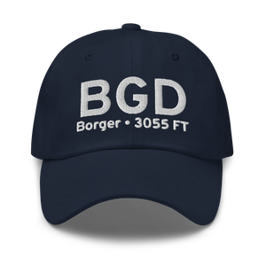 Borger (KBGD) Airport Hat