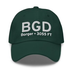 Borger (KBGD) Airport Hat