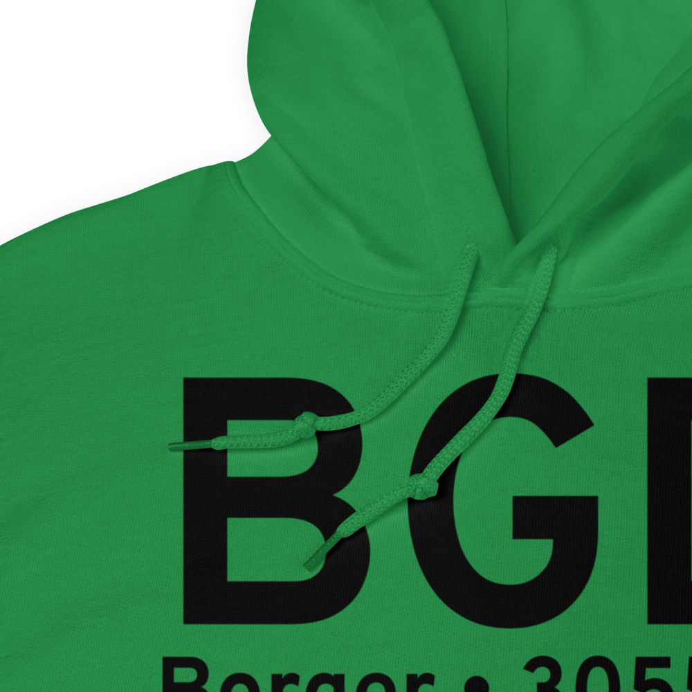 Borger (KBGD) Airport Hoodie Sweatshirt 