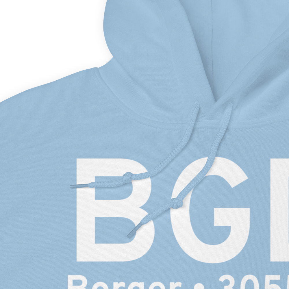 Borger (KBGD) Airport Hoodie Sweatshirt 