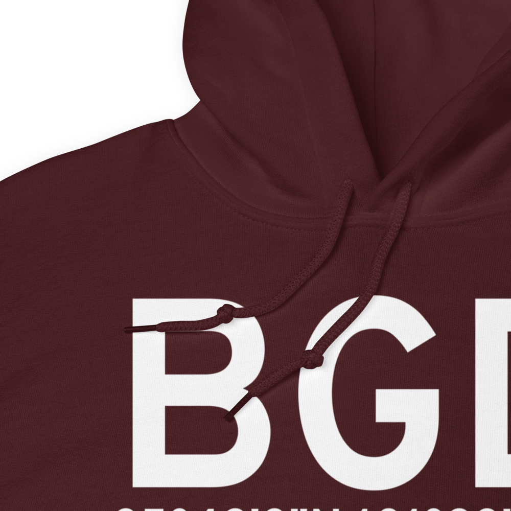 Borger (KBGD) Airport Hoodie Sweatshirt 
