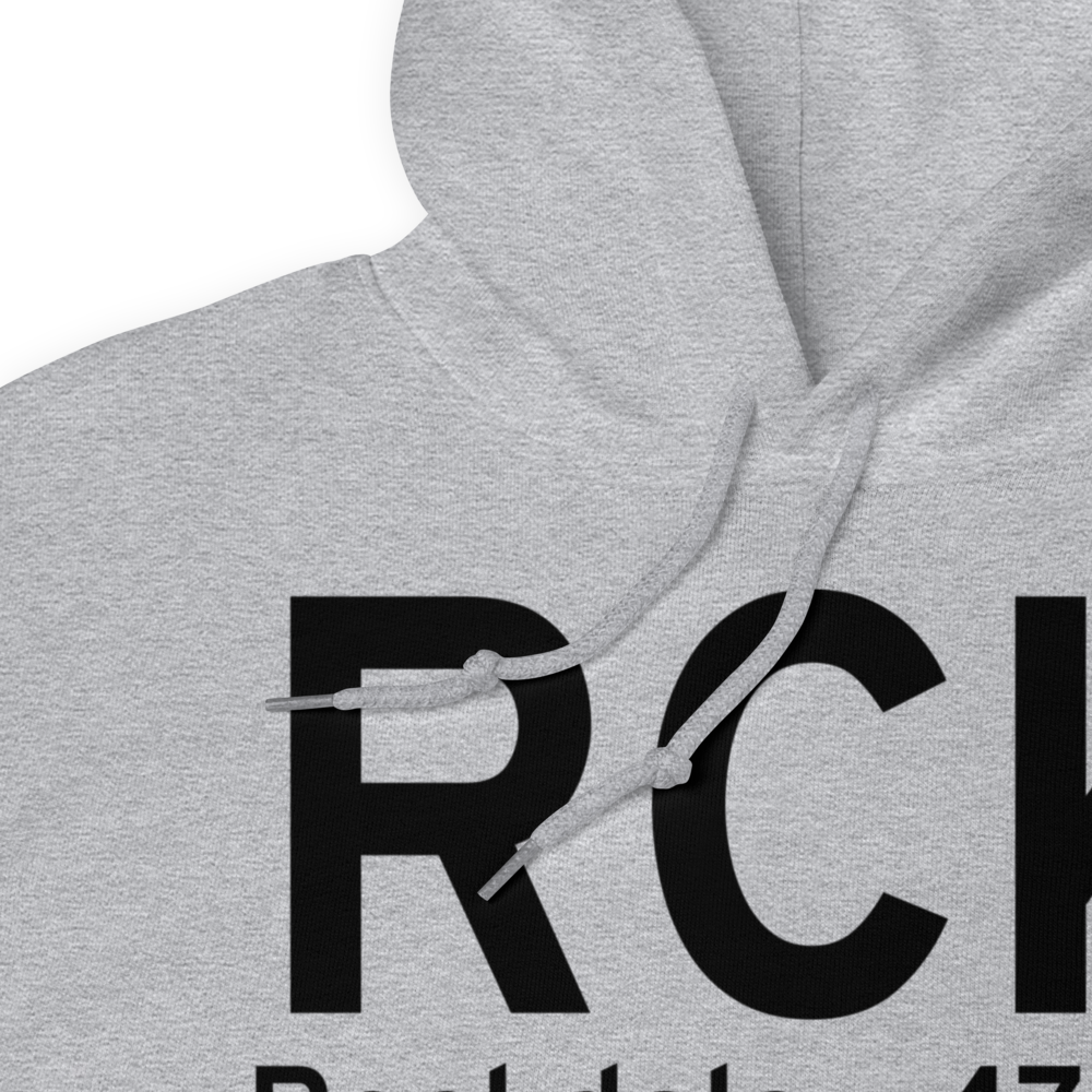 Rockdale (KRCK) Airport Hoodie Sweatshirt 
