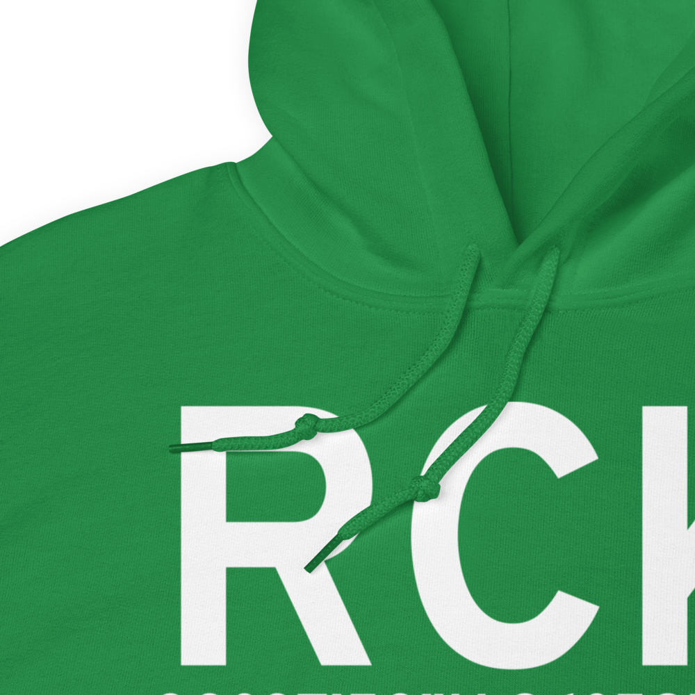 Rockdale (KRCK) Airport Hoodie Sweatshirt 