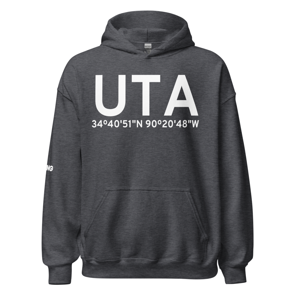 Tunica (KUTA) Airport Hoodie Sweatshirt 