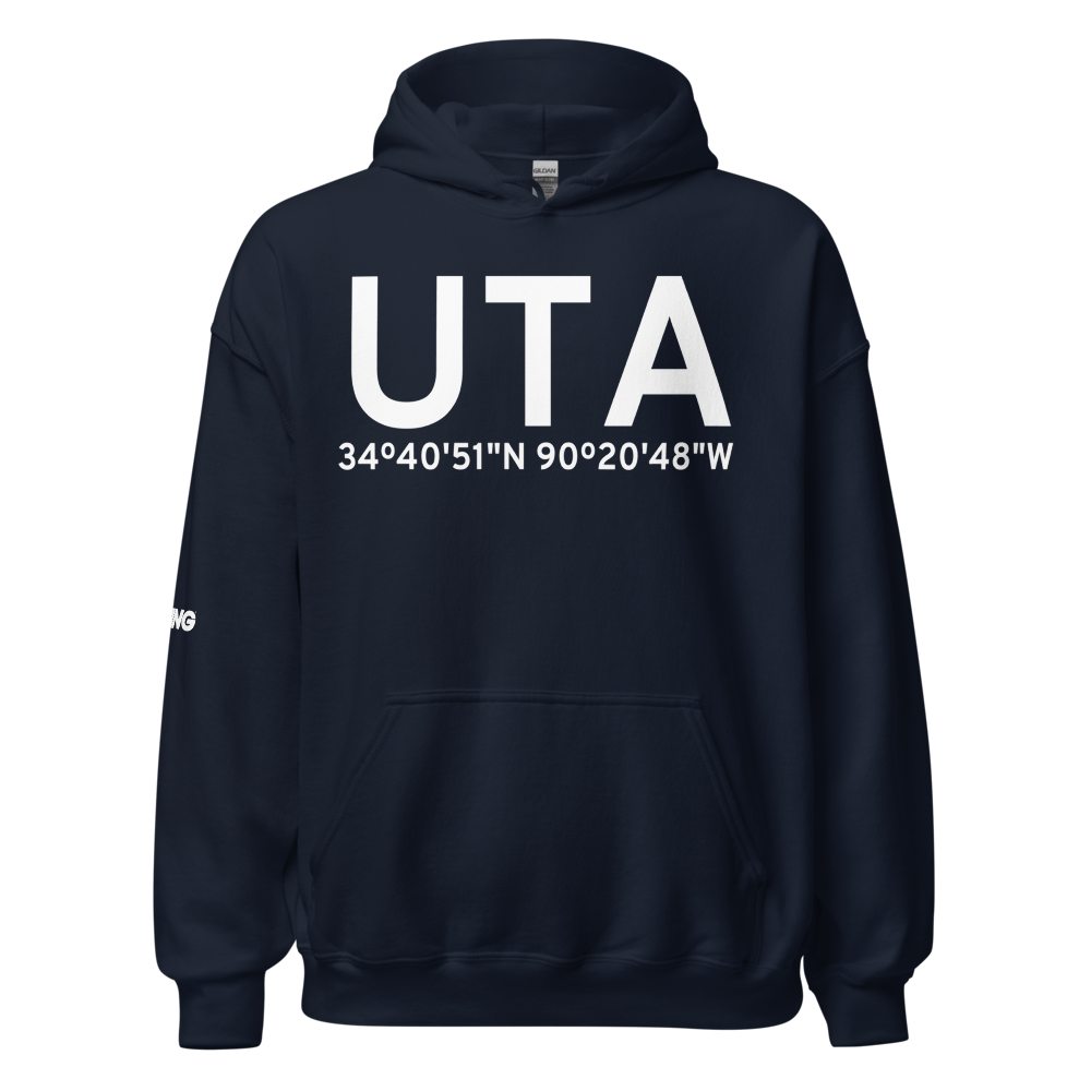 Tunica (KUTA) Airport Hoodie Sweatshirt 