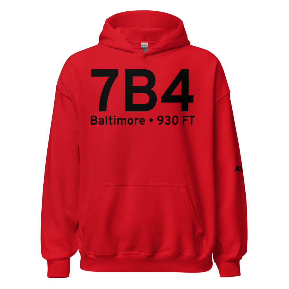 Baltimore (7B4) Airport Hoodie Sweatshirt 