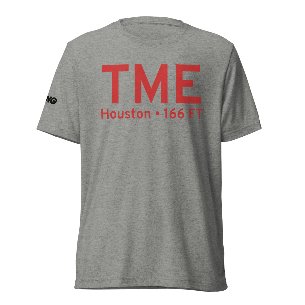 Houston (KTME) Airport Tri-blend T-Shirt 