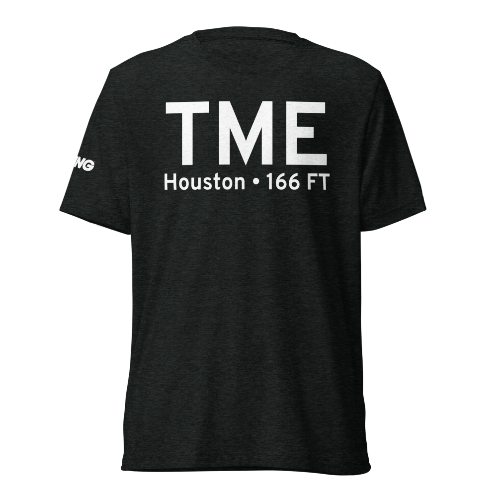 Houston (KTME) Airport Tri-blend T-Shirt 
