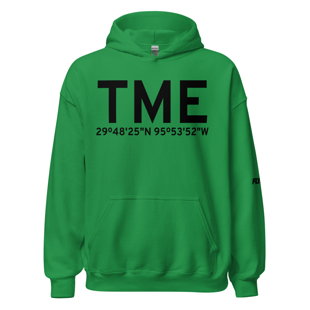 Houston (KTME) Airport Hoodie Sweatshirt 