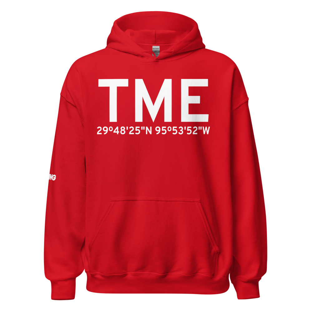 Houston (KTME) Airport Hoodie Sweatshirt 