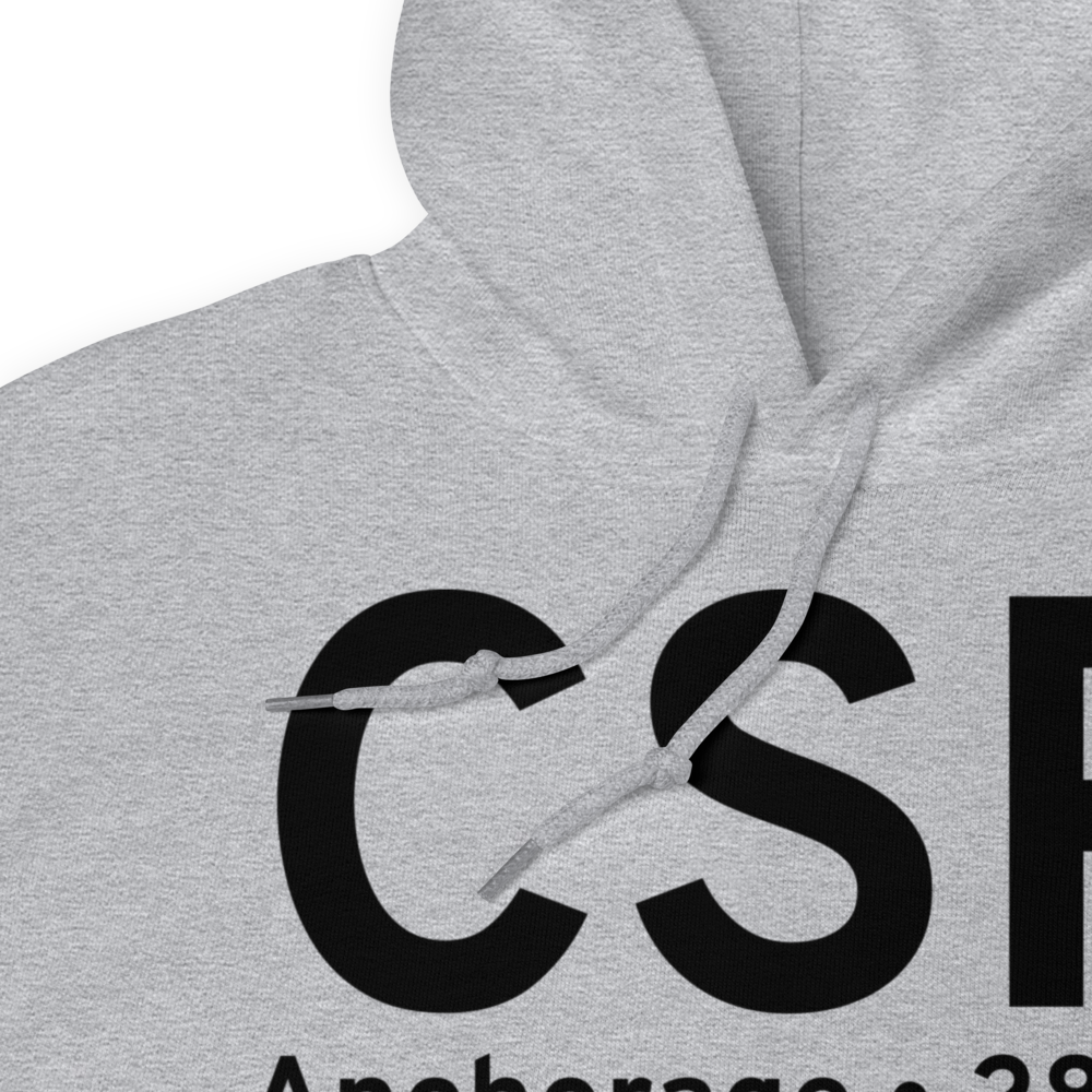 Anchorage (CSR) Airport Hoodie Sweatshirt 