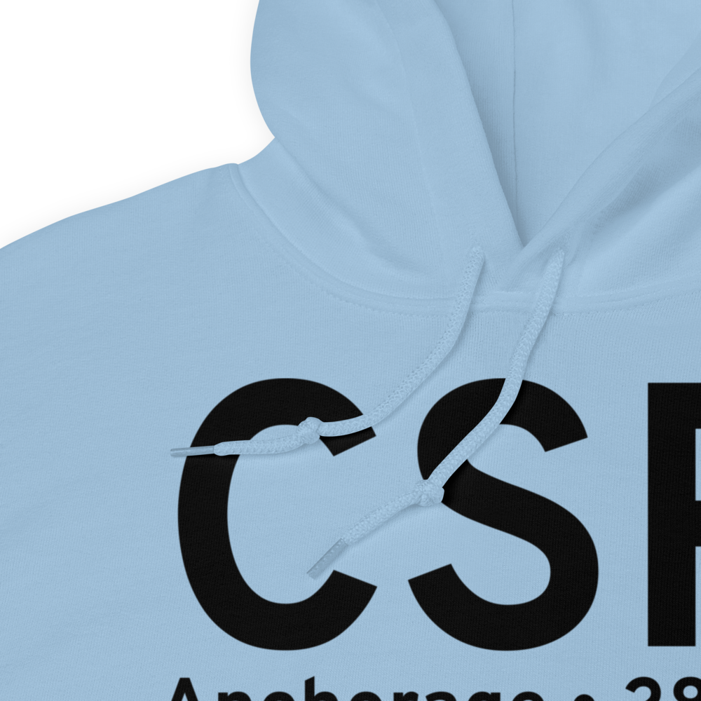 Anchorage (CSR) Airport Hoodie Sweatshirt 