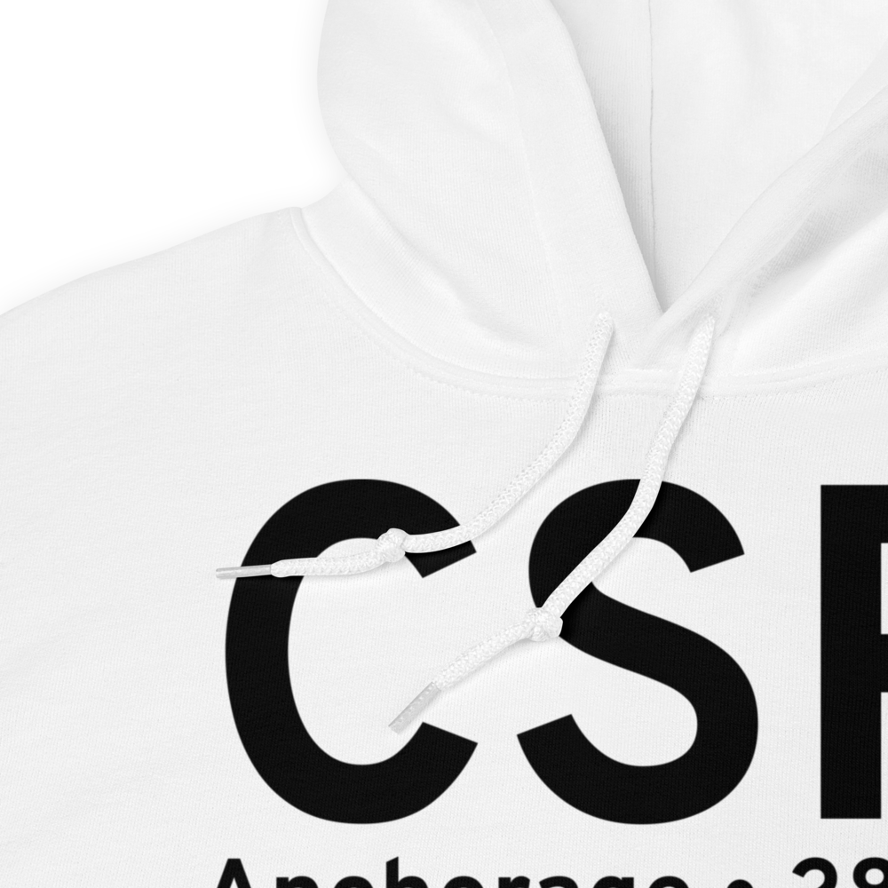 Anchorage (CSR) Airport Hoodie Sweatshirt 