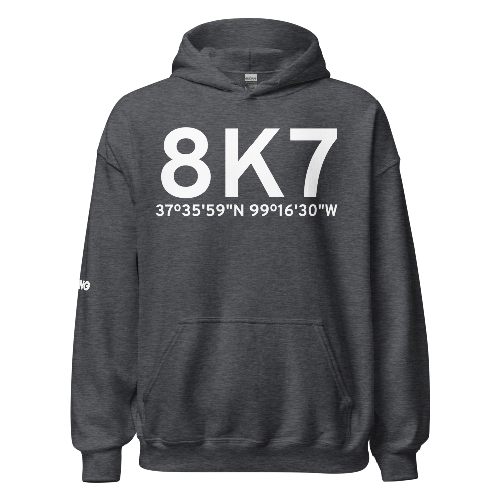 Greensburg (8K7) Airport Hoodie Sweatshirt 