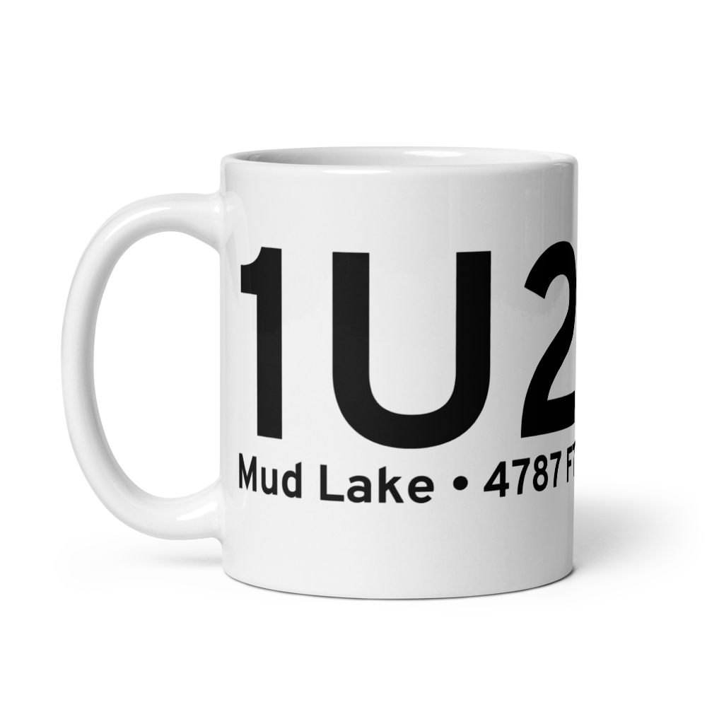 Mud Lake (K1U2) Airport Mug 