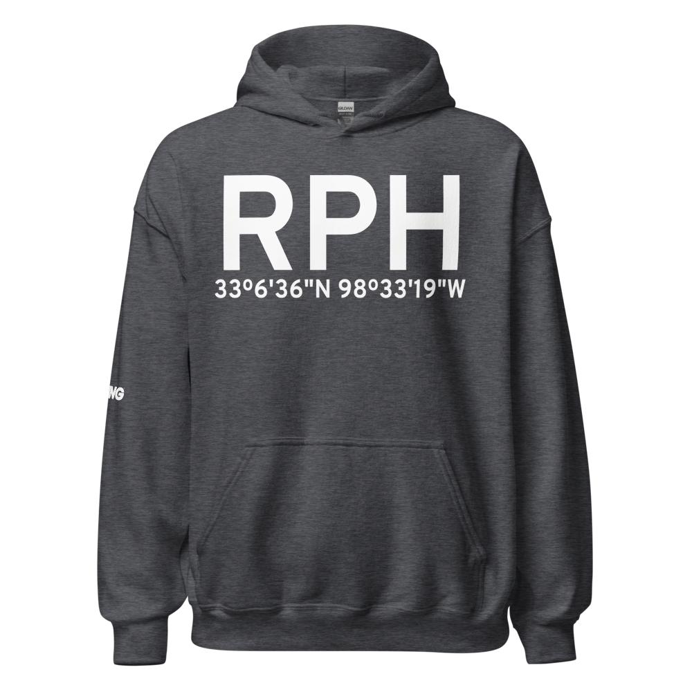 Graham (KRPH) Airport Hoodie Sweatshirt 