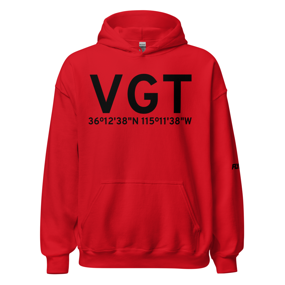 Las Vegas (KVGT) Airport Hoodie Sweatshirt 