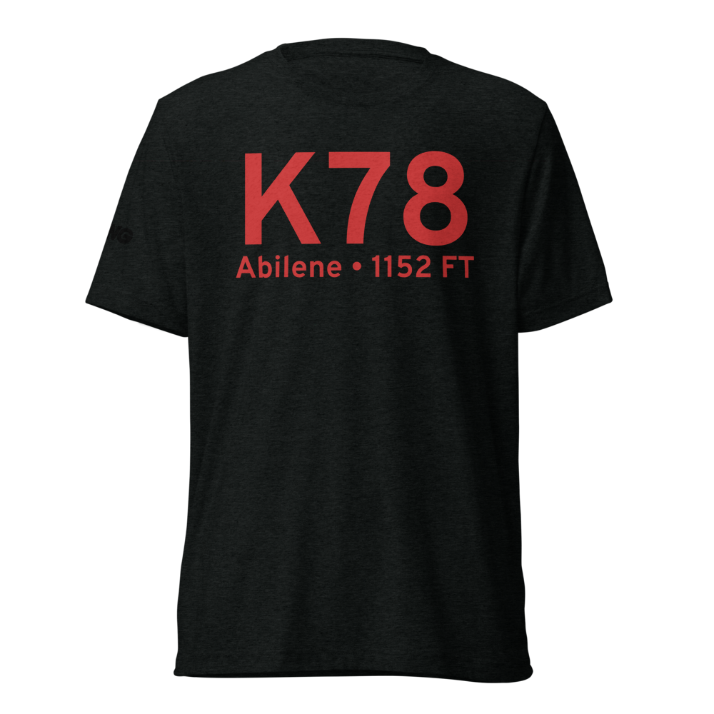 Abilene (KK78) Airport Tri-blend T-Shirt 