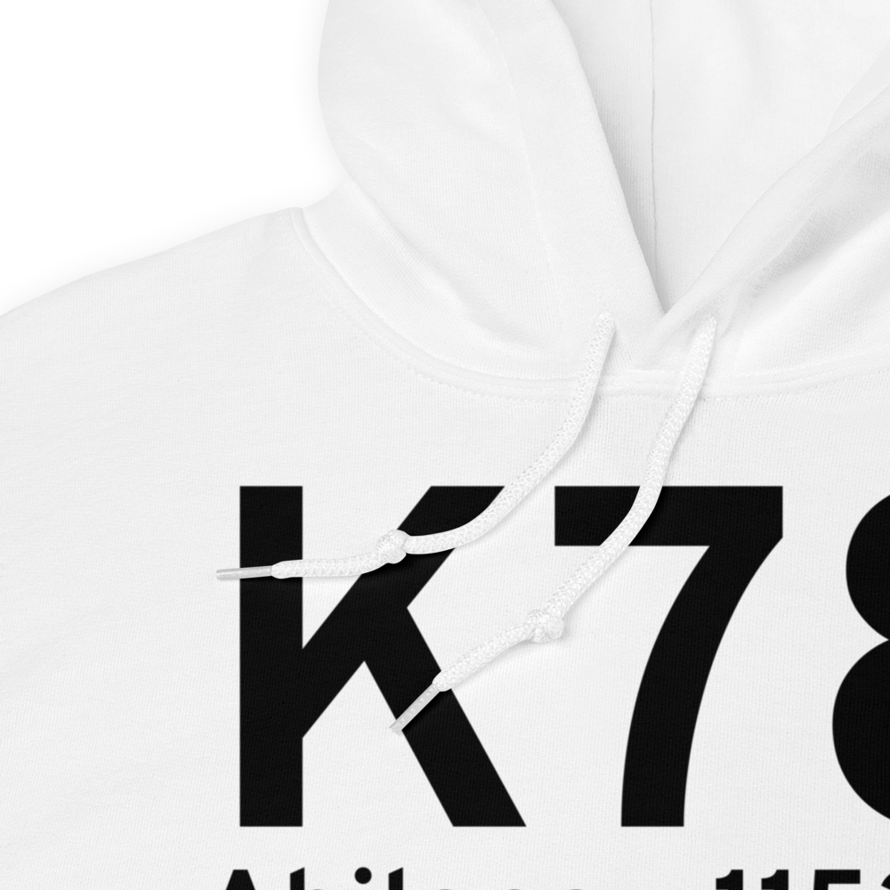 Abilene (KK78) Airport Hoodie Sweatshirt 