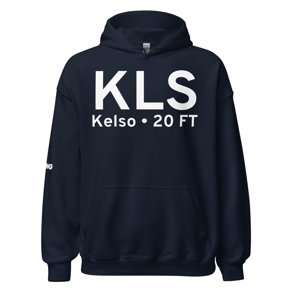 Kelso (KKLS) Airport Hoodie Sweatshirt 